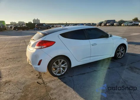 2017 Hyundai Veloster из США, поврежденный, VIN KMHTC6AD5HU306216
